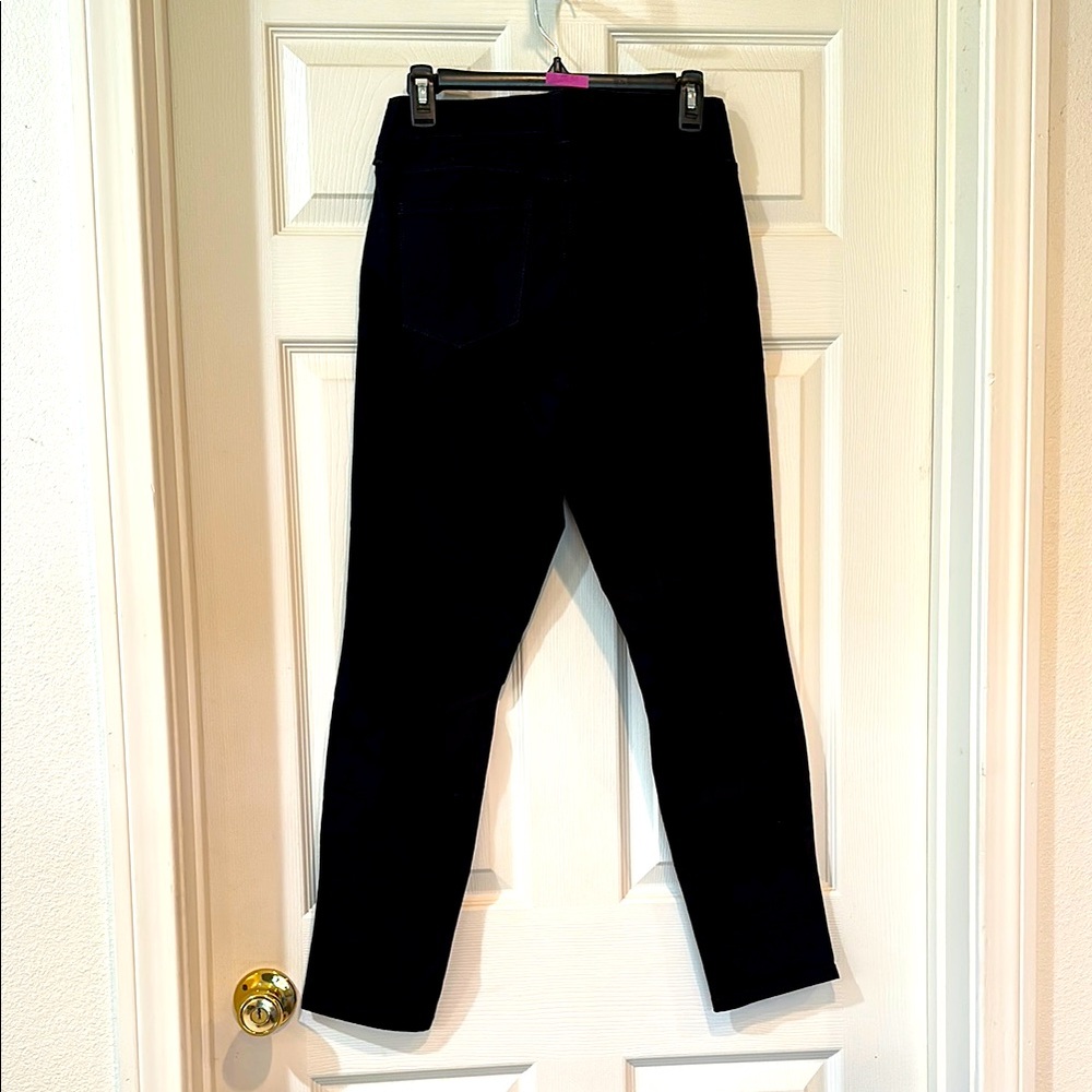 NYDJ Black Convertible Ankle Jeans 
Mid-rise size 2